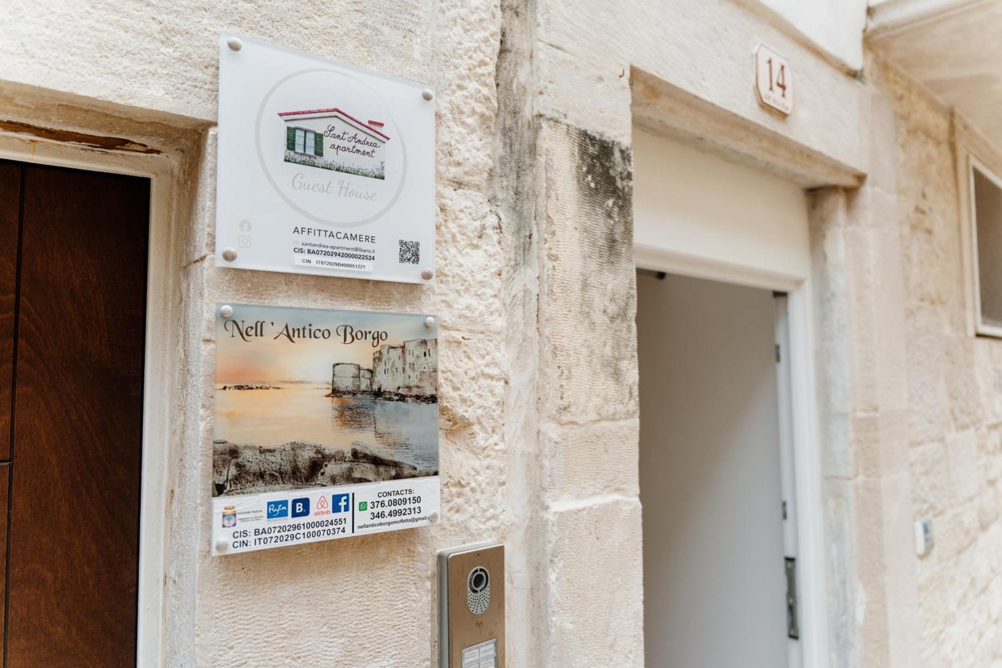 Nell'Antico Borgo B&B Molfetta Eksteriør bilde